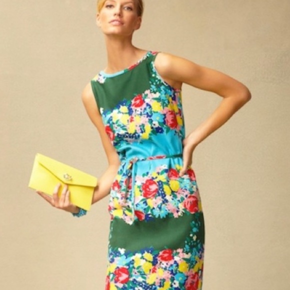 Talbots Dresses & Skirts - Talbots Sleeveless Floral Dress